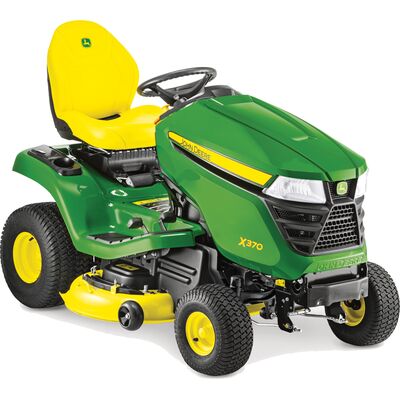 Murutraktor X370 John Deere, külg AccelDeep