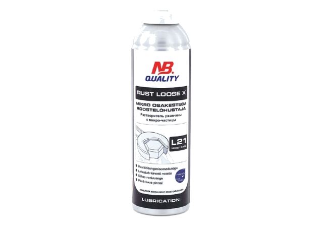 Mikro osakestega roostelõhustaja NB Quality L21 Rust loose X, 250ml