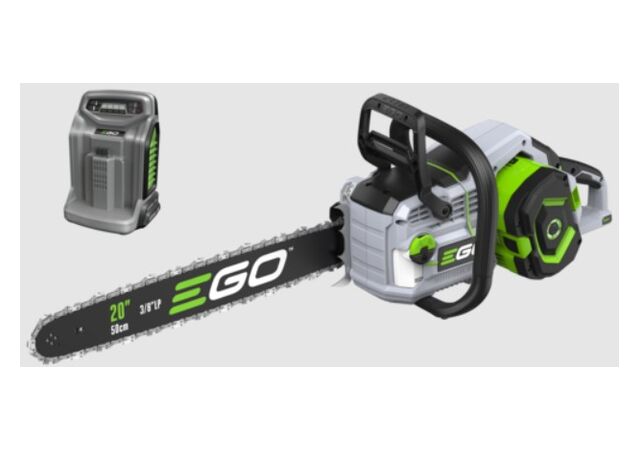 Akukettsaag EGO CS2000E 56V Komplektis 6Ah aku ja kiirlaadijaga.