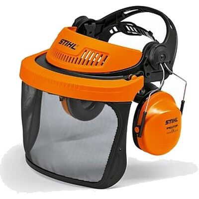 Kaitsevisiir G500, nailonvõrk, kõrvaklapid