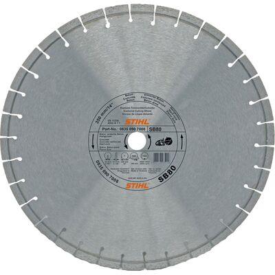 Teemantlõikeketas 400mm (SB80) betoon,metall Stihl