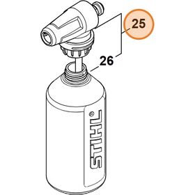Pesuainedüüs paagiga RE130PLUS uus kood 49505005630