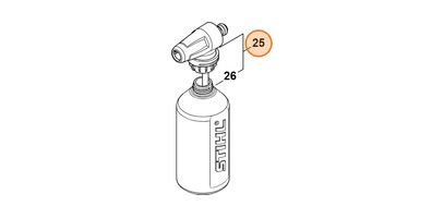 Pesuainedüüs paagiga RE130PLUS uus kood 49505005630