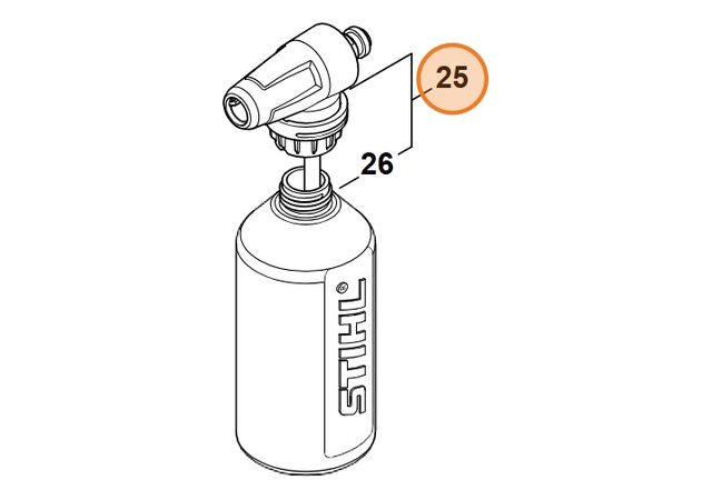 Pesuainedüüs paagiga RE130PLUS uus kood 49505005630