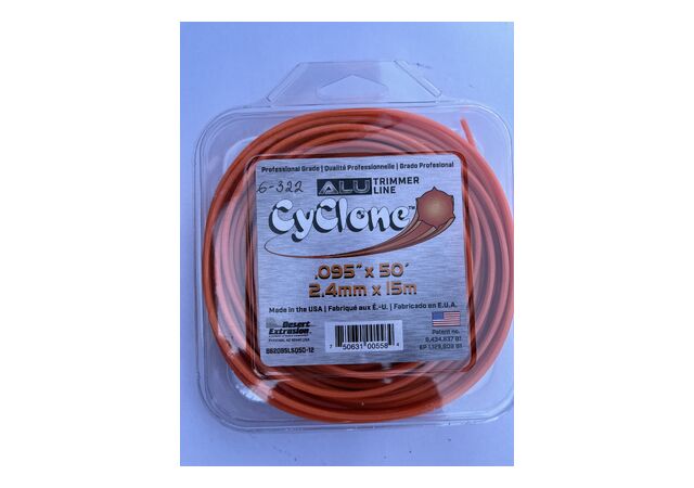 Trimmitamiil Cyclone 2,4 mm x 15m