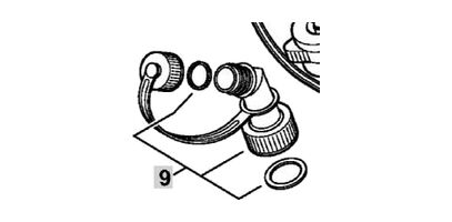 Kanistri täitetila korgiga kütus