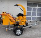 Puiduhakkur LASKI LS 100/27 CB (mootor Kohler CH740), pidurid