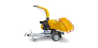 Puiduhakkur LASKI LS 160PB (mootor Kohler ECH 749) piduritega