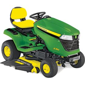 Murutraktor X350 John Deere, külg AccelDeep