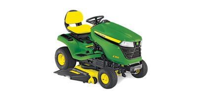 Murutraktor X350 John Deere, külg AccelDeep